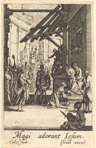 Magiernes tilbedelse af Jacques Callot