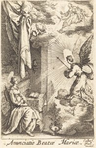 Bebudelsen, i eller efter 1630. af Jacques Callot