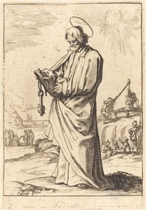 Apostlen Peter af Jacques Callot