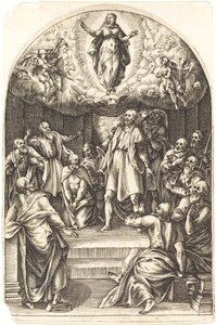Antagelsen, 16081611. af Jacques Callot
