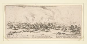 The Battle, fra The Miseries and Disasters of War af Jacques Callot