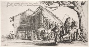 The Bohemians: The Stopping Place: The Fortune Teller af Jacques Callot