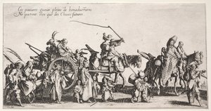 Bøhmerne, ca. 1621-1625. af Jacques Callot