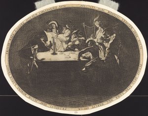 Kortspillerne af Jacques Callot