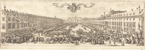The Carriere i Nancy, i eller efter 1621. af Jacques Callot