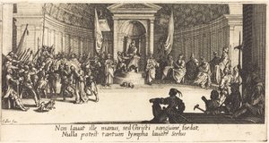 Dødsdommen af Jacques Callot