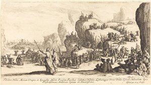 Krydset af Det Røde Hav af Jacques Callot
