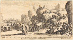 Krydset af Det Røde Hav af Jacques Callot