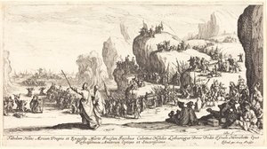Krydset af Det Røde Hav af Jacques Callot