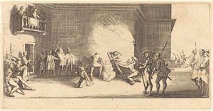 Kroningen med Torne af Jacques Callot