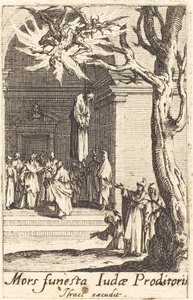 Judas død af Jacques Callot