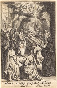 Jomfruens død af Jacques Callot