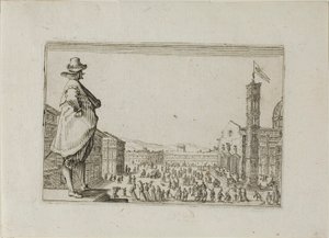 Duomoen i Firenze, fra The Caprices af Jacques Callot