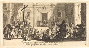 Ecce Homo, ca. 1618. af Jacques Callot
