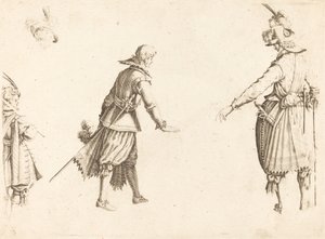 Troppernes Indskrivning af Jacques Callot