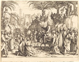 Indtoget i Jerusalem af Jacques Callot