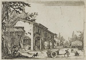 Fabrikken, fra The Caprices af Jacques Callot
