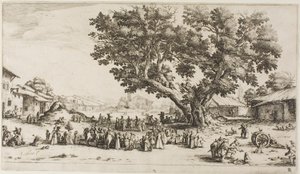 Messen i Gondreville af Jacques Callot