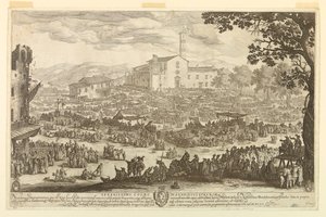 Messen i Impruneta af Jacques Callot