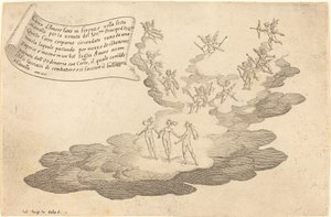 Kærlighedens flyder, 1616. af Jacques Callot