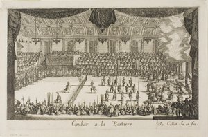 Den store turnering: Kampen af Jacques Callot