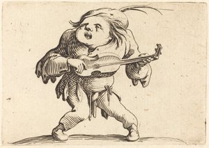 Guitarspilleren af Jacques Callot