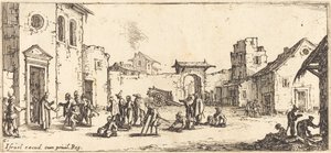 Hospitalet af Jacques Callot
