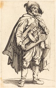 Hurdy-Gurdy-spilleren af Jacques Callot