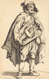 Hurdy-Gurdy-spilleren af Jacques Callot