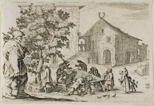 Kroen, fra The Caprices af Jacques Callot