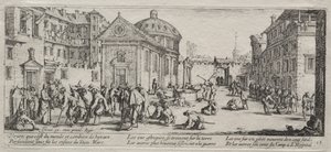 Krigens store elendighed: Hospitalet af Jacques Callot