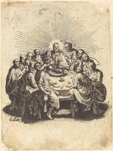 Den sidste nadver, 1618. af Jacques Callot
