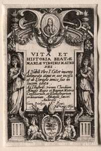 The Life of the Virgin: Frontispice af Jacques Callot