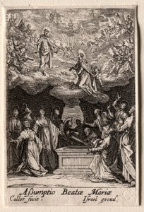 The Life of the Virgin: The Assumption of the Virgin af Jacques Callot