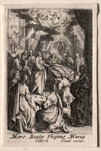 Jomfruens liv: Jomfruens død af Jacques Callot
