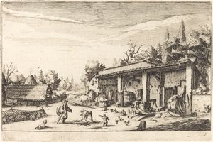 Den Lille Gård af Jacques Callot