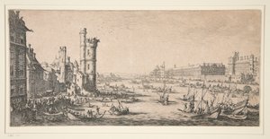 Louvre af Jacques Callot