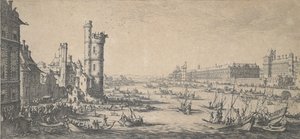 Louvre af Jacques Callot