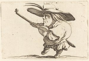 Lutespilleren af Jacques Callot