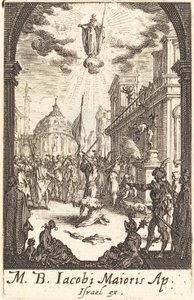 The Martyrium of Saint James Major, ca. 16341635. af Jacques Callot