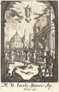 The Martyrium of Saint James Major, ca. 16341635. af Jacques Callot