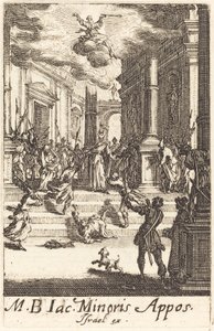 The Martyrium of Saint James Minor, ca. 16341635. af Jacques Callot
