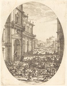 Massakren på de uskyldige af Jacques Callot