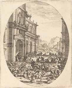 Massakren på de uskyldige, ca. 1622. af Jacques Callot