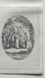 Lidenskabens mysterier: Kristus taget til fange. af Jacques Callot