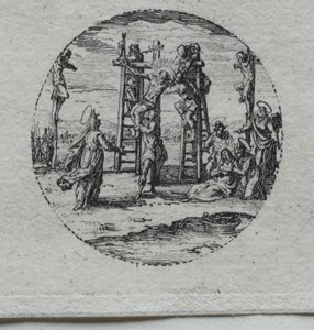 Lidenskabens mysterier: korsfæstelsen af Jacques Callot