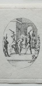 Lidenskabens mysterier: flagelleringen af Jacques Callot