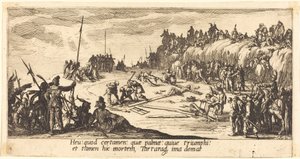 Naglen til korset af Jacques Callot
