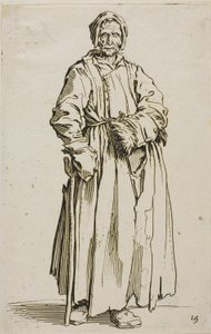 The One-Eyed Woman, tallerken femten fra The Beggars af Jacques Callot