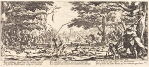 Bønderne hævner sig af Jacques Callot